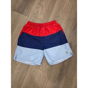 J. Bailey‎ Bailey Boys SIze 10 Colorblock Stripe Beach Vacation Swim Trunk